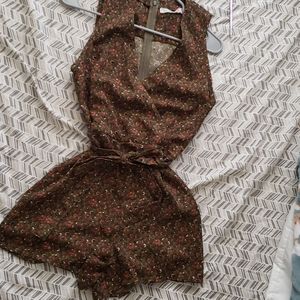 A&F floral romper